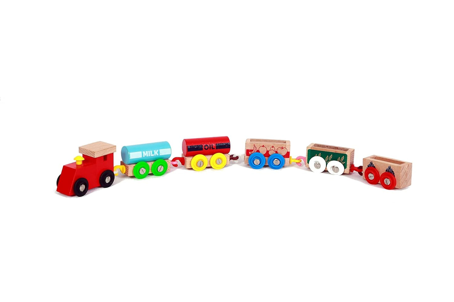 Wonderhood Wooden Number Magnetic Train for Learning Numbers 1 to 9 Toy Set for Kids 2 to 6 Years in Age - Stem nteractive Educational Learning Toy, Birthday Gift (2-6 Years Boy/Girl)