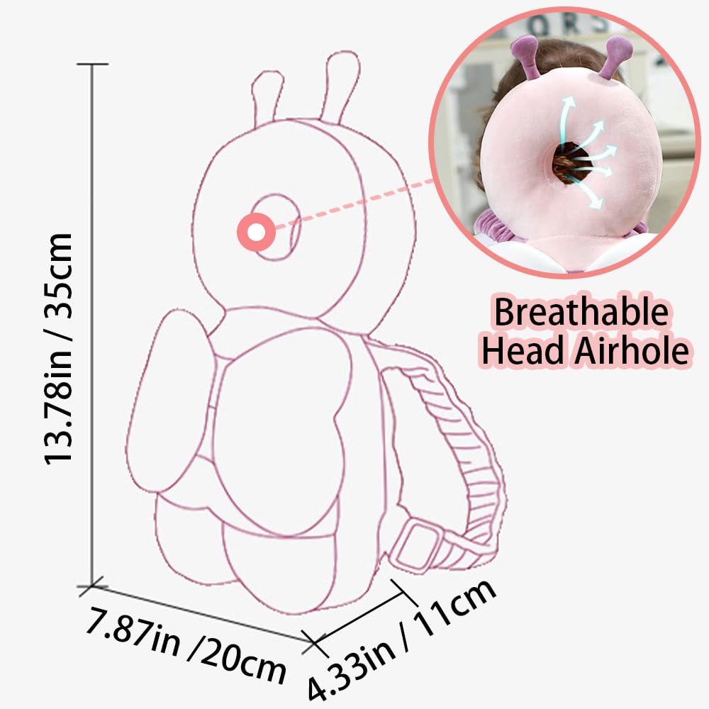Baby Head Protector Backpack for Falling Crawling and Walking Toddler Essentials Harness Infant Koala Toys Helmets Baby Lover Gifts for 0.5-3 Years 6-12 Months