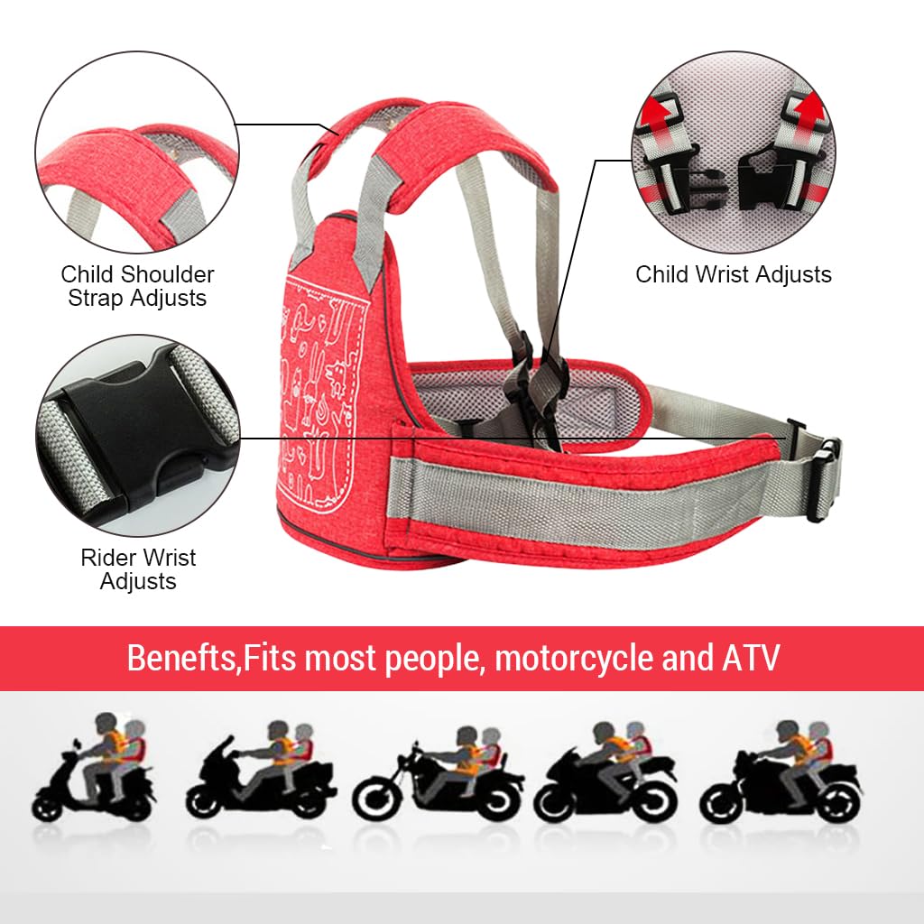 BabyGuard Pro – Two-Wheeler Safety Harness for Kids
