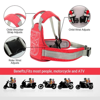 BabyGuard Pro – Two-Wheeler Safety Harness for Kids