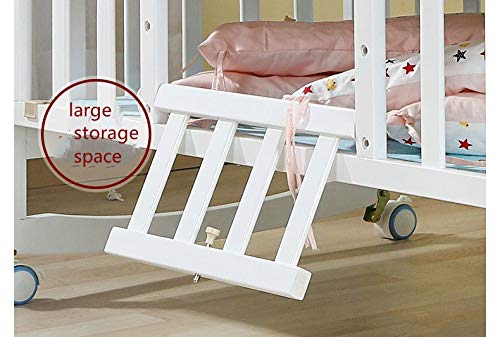 BabyTeddy® 12 in 1 Patented Multifunctional Baby Crib, Baby Cot, Toddler Bed,Cradle Rocker,Convertible Desk,Kid’s Sofa with Mattress and Designer Mosquito Net,Diaper Changing Station