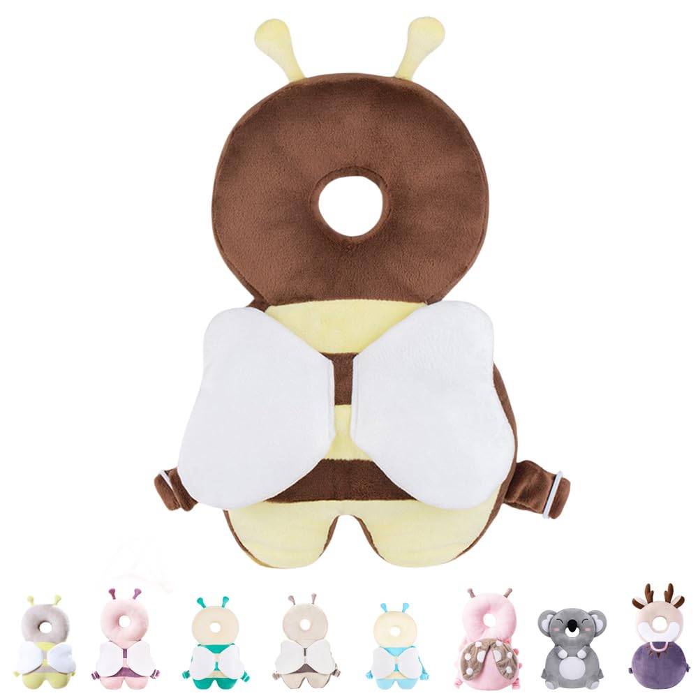 Baby Head Protector Backpack for Falling Crawling and Walking Toddler Essentials Harness Infant Koala Toys Helmets Baby Lover Gifts for 0.5-3 Years 6-12 Months