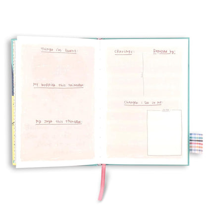 Alicia Souza | Pregnancy Journal Bump Box | Pregnancy Planner + Sticker Book + 20 Milestone Cards + Bookmark | Maternity Diary, Memories Keeper, Trimester Tracker, Gift for New Mom, Pregnancy Gifts