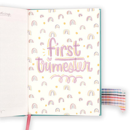 Alicia Souza | Pregnancy Journal Bump Box | Pregnancy Planner + Sticker Book + 20 Milestone Cards + Bookmark | Maternity Diary, Memories Keeper, Trimester Tracker, Gift for New Mom, Pregnancy Gifts