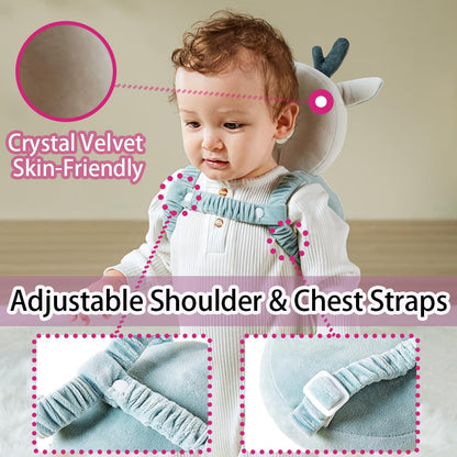 Baby Head Protector Backpack for Falling Crawling and Walking Toddler Essentials Harness Infant Koala Toys Helmets Baby Lover Gifts for 0.5-3 Years 6-12 Months