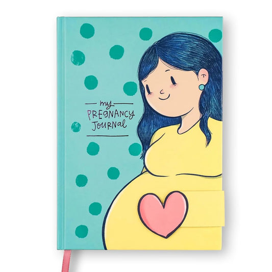 Alicia Souza | Pregnancy Journal Bump Box | Pregnancy Planner + Sticker Book + 20 Milestone Cards + Bookmark | Maternity Diary, Memories Keeper, Trimester Tracker, Gift for New Mom, Pregnancy Gifts