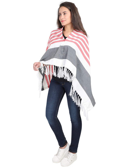 Lulamom Nursing Cover for Breastfeeding|Feeding Cover|for Women, Mother, Nursing Mom|Feeding Apron|Breathable Cotton Shawl Fabric|Shape Changing Poncho (Navy)-1,1 Count