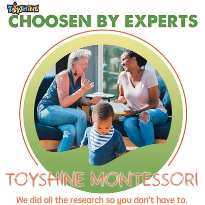 Toyshine Pack of 2 Wooden Monstessori Box | Wooden Classification Box and Ramp Race | Gift Present for 2-5 Years Boy Girl Toddler Toy
