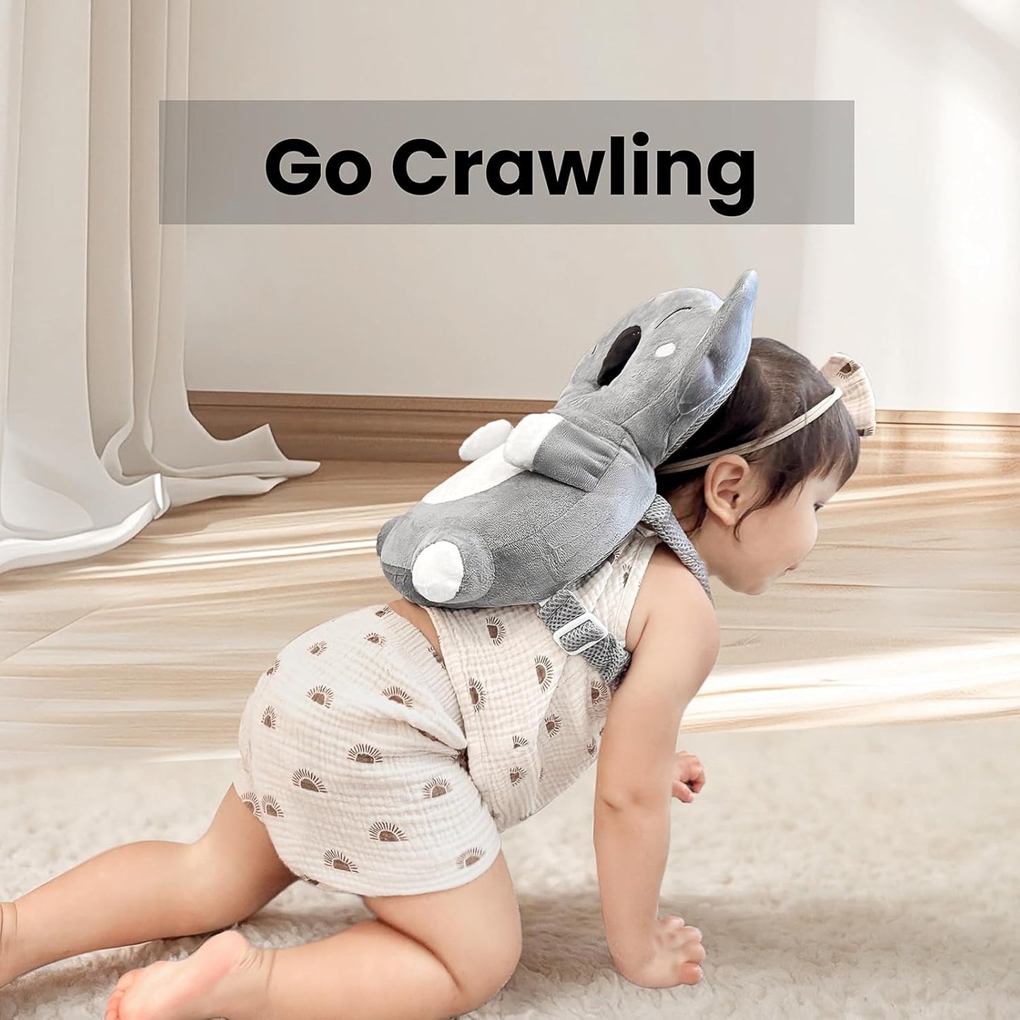 Baby Head Protector Backpack for Falling Crawling and Walking Toddler Essentials Harness Infant Koala Toys Helmets Baby Lover Gifts for 0.5-3 Years 6-12 Months