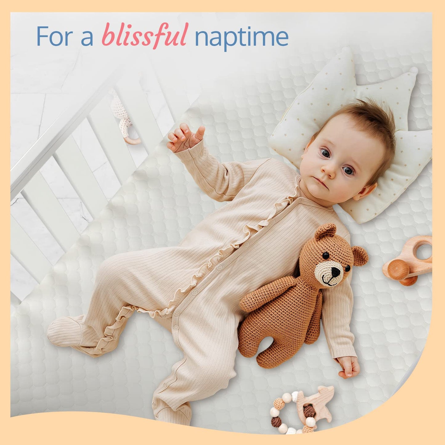 LuvLap C-50 Baby Wooden Cot with Mosquito Net, EN certified Baby Furniture suitable for new born to 12 month, without mattress (Cherry Red)