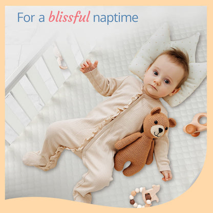 LuvLap C-50 Baby Wooden Cot with Mosquito Net, EN certified Baby Furniture suitable for new born to 12 month, without mattress (Cherry Red)