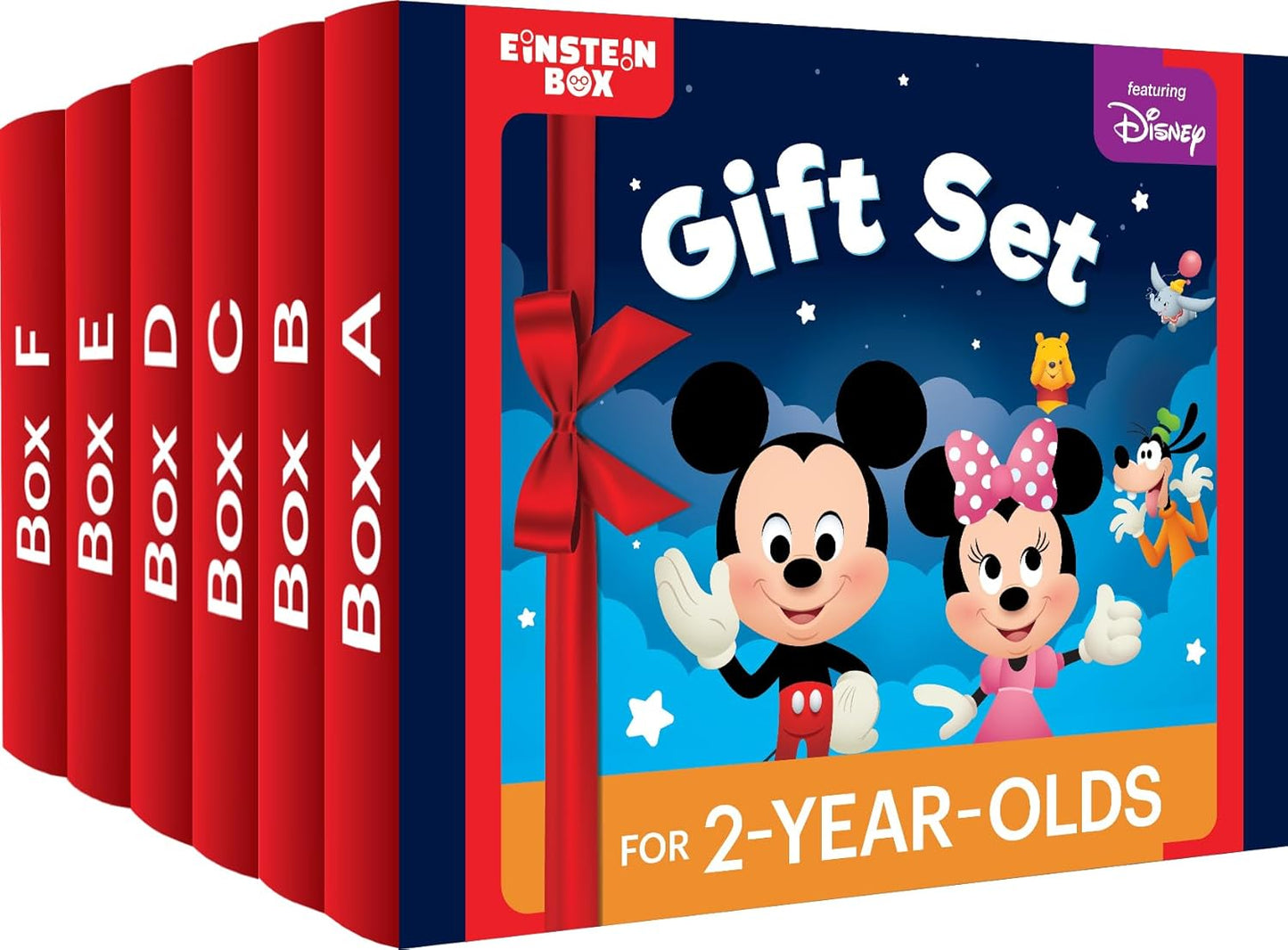 Einstein Box for 2-Year-Old Boys/Girls | Gift Toys for 2-Year-Old Kids | Board Books and Fun Games | Learning and Educational Toys and Games |