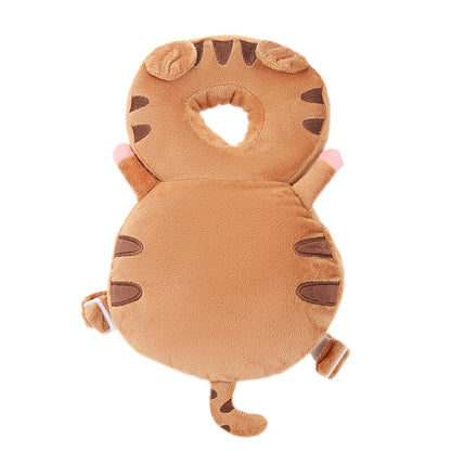 Baby Head Protection Backpack - Soft & Comfortable, Cute Cartoon Design, Pink Butterfly