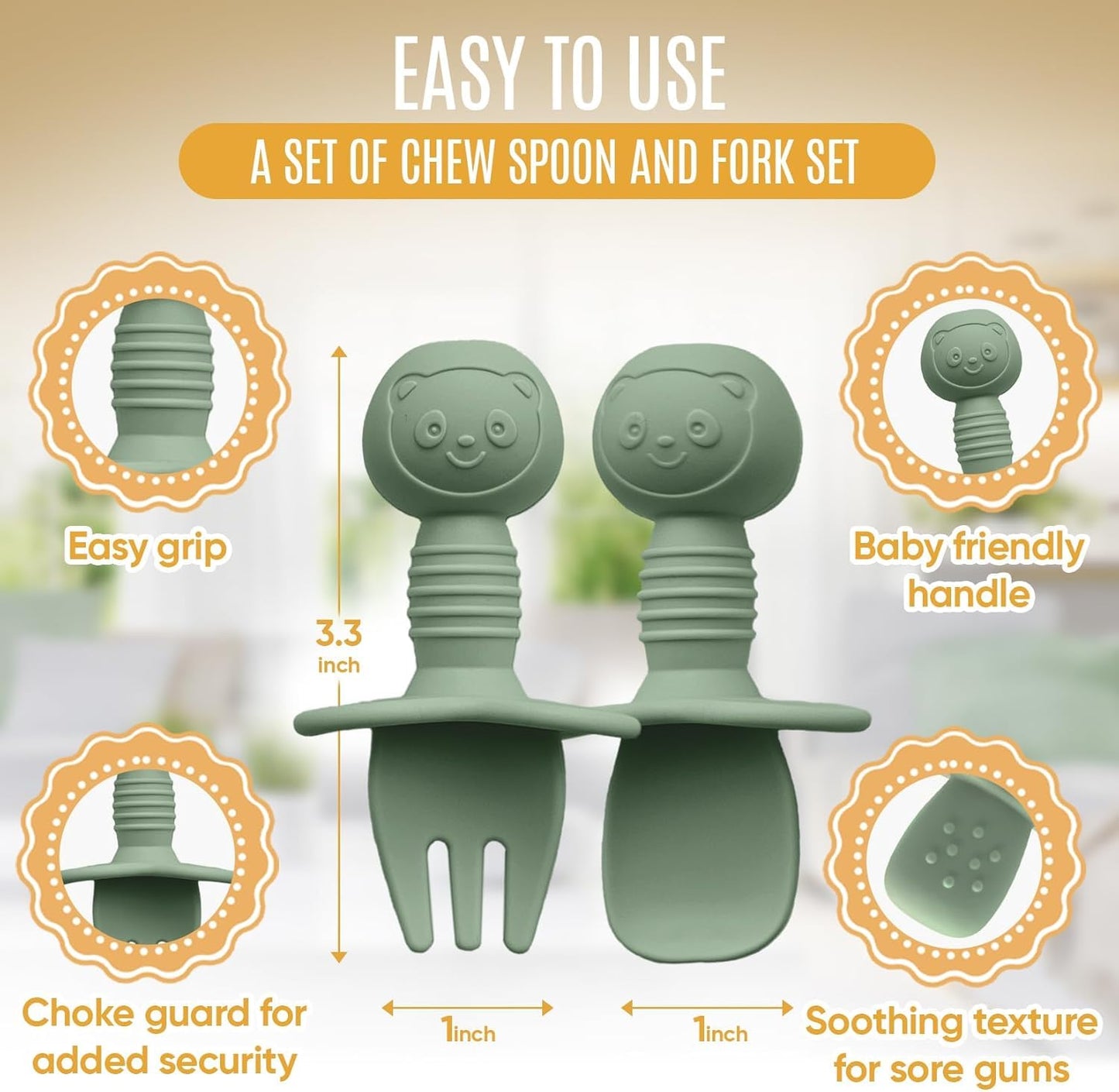 9 Pcs Silicone Baby Feeding Set Bpa-Free,Microwave Safe, Anti-Slip Base | Complete Tableware Kit for Babies & Toddlers with Suction Plate, Bowl, Cup, Spoon, Fork & Bib Multi-Color