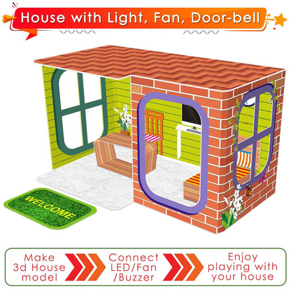 Kit4Curious Super Kit 100 Items in a kit – Science & Fun Innovation Kit with Instruction Manual for 100 Projects