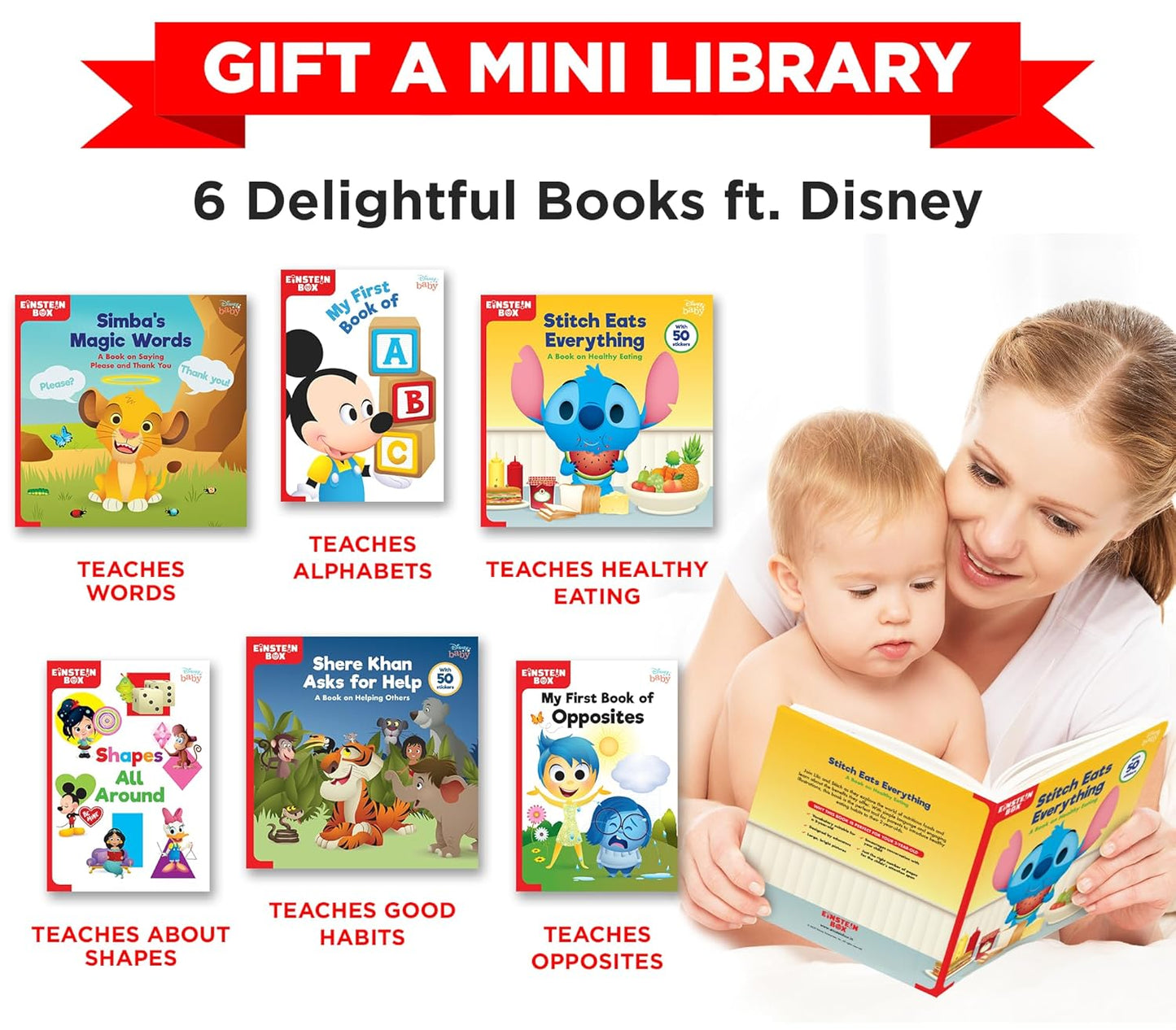 Einstein Box for 2-Year-Old Boys/Girls | Gift Toys for 2-Year-Old Kids | Board Books and Fun Games | Learning and Educational Toys and Games |
