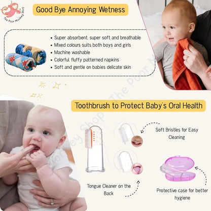 Poor-Monkey-Shop 15 Pc Baby Feeding Set | BPA-Free Food-Grade Silicone | Bib, Whale Shaped Suction Plate, Suction Bowl, Forks & Spoons, Cup, Fruit Feeder, and Much More | Safe for Babies & Toddlers