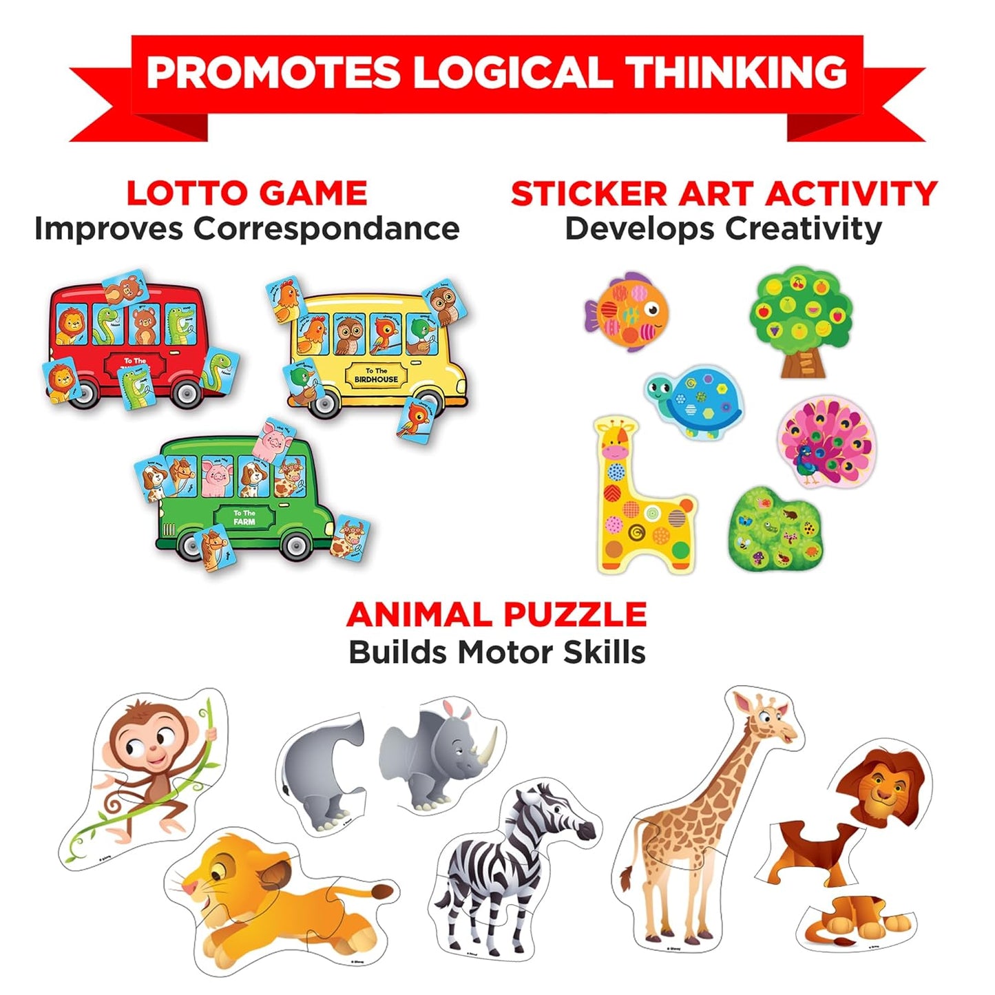 Einstein Box for 2-Year-Old Boys/Girls | Gift Toys for 2-Year-Old Kids | Board Books and Fun Games | Learning and Educational Toys and Games |