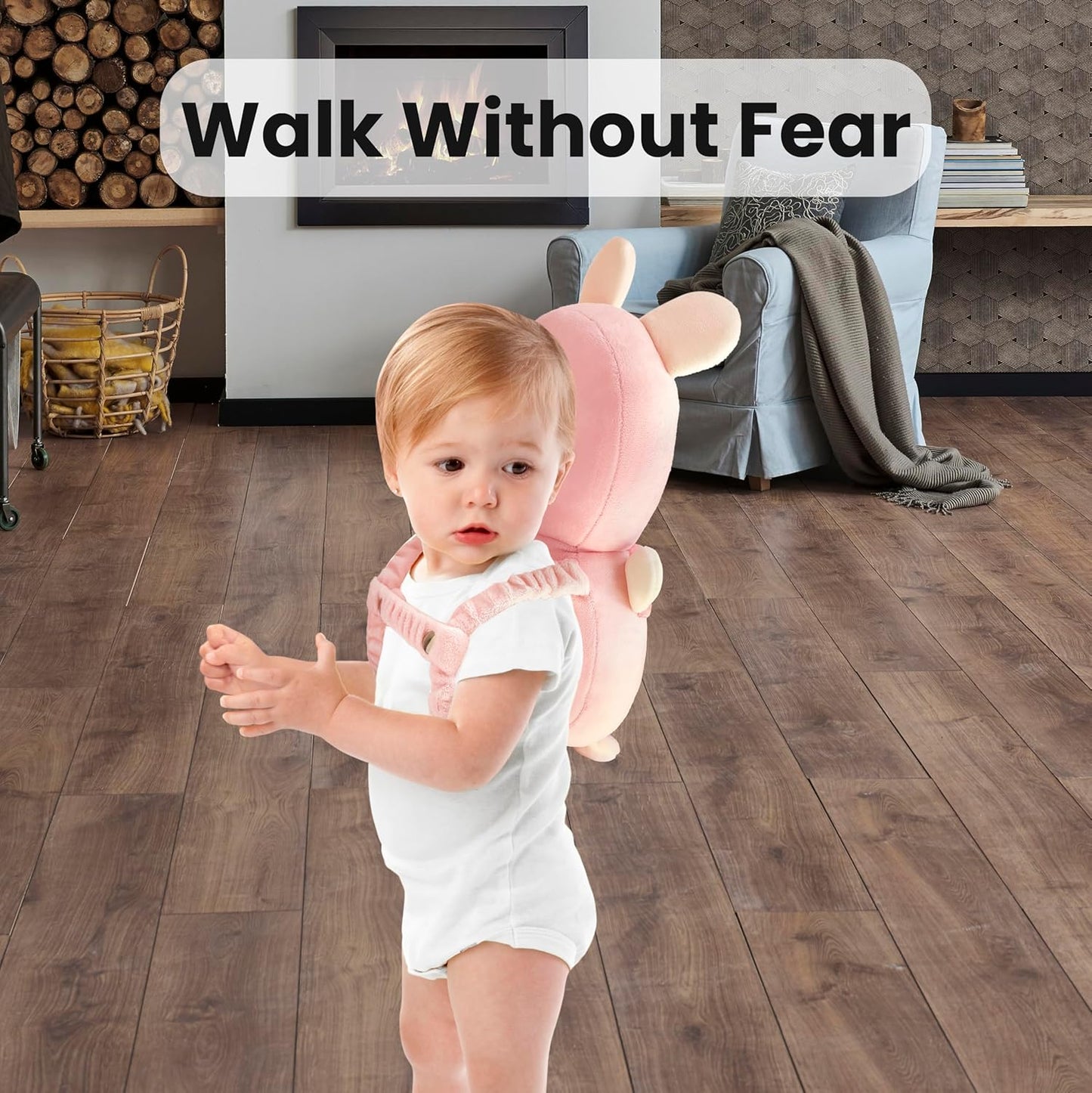 Baby Head Protector Backpack for Falling Crawling and Walking Toddler Essentials Harness Infant Koala Toys Helmets Baby Lover Gifts for 0.5-3 Years 6-12 Months